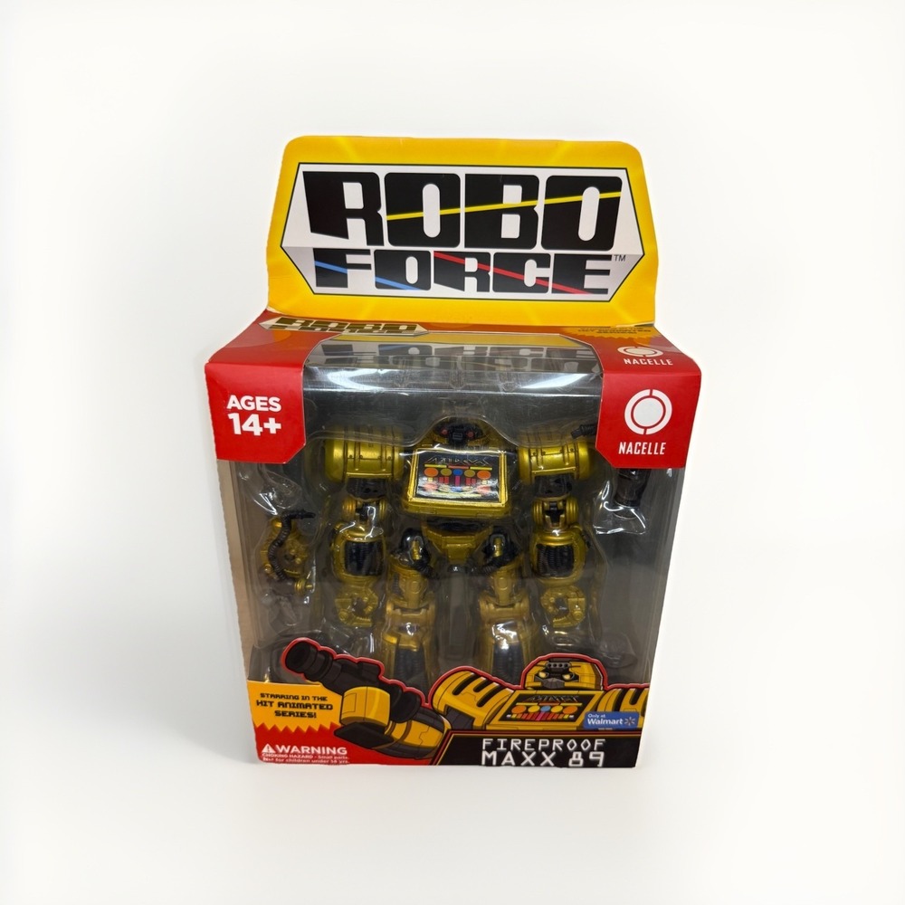Robo Force Fireproof Maxx 89 Action Figure Nacelle Walmart Exclusive